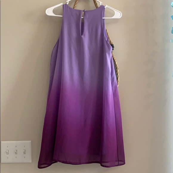 Honey Punch 🤜 Purple Ombré Dress - Picture 2 of 2